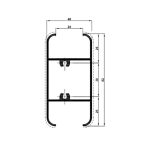 Fascia persiana piccola da 40mm 800326