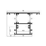 Traverso con Portaviti R72C669