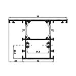 Traverso con Portaviti R72C69