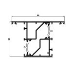 Anta R72TT1.3 apertura esterna R72C704