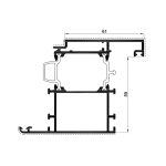 Anta Maggiorata Spigolo vivo R72C706