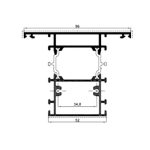 Traverso con Portaviti Tubolari Esterni R72C742