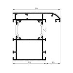 Telaio L Vintage Maggiorato R72C746