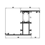 Telaio Z Aletta 40mm R72C86