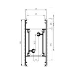 Traverso vetro infilare RSA00C07