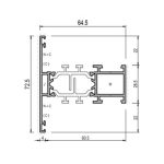 Traverso con cavallotti 665020