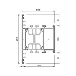 Traverso con cavallotti maggiorato 665022