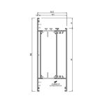 Zoccolo con viti 665028
